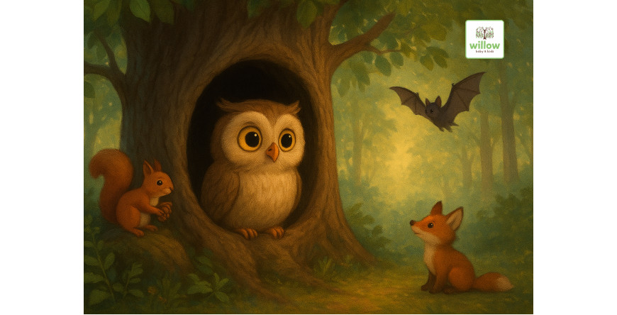 Dongeng Time: Si Burung Hantu yang Tak Pernah Tidur